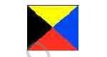 371536 FLAG SIGNAL LETTER 4'X 6' "Z"