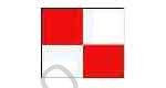 371531 FLAG SIGNAL LETTER 4'X 6' "U"