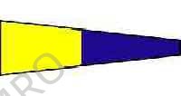 371545 FLAG SIGNAL NUMERAL "5"