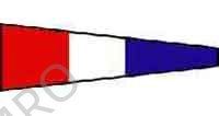 371543 FLAG SIGNAL NUMERAL "3"