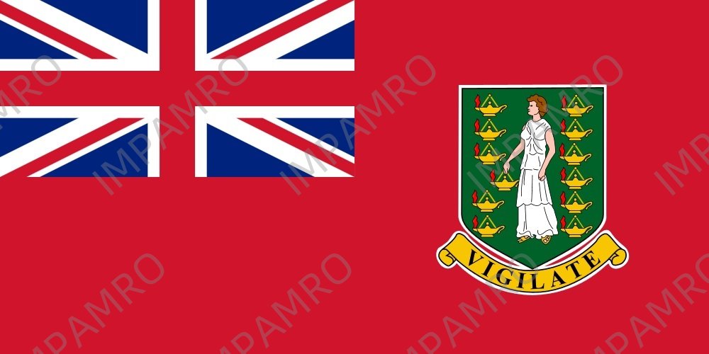 FLAG CIVIL ENSIGN, BRITISH VIRGIN ISLANDS 3' X 5'