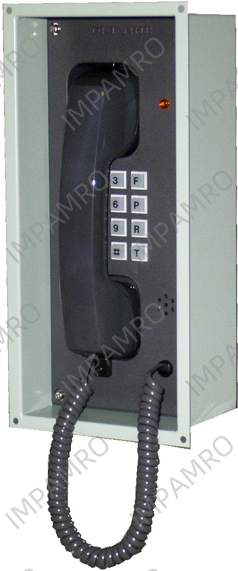 AUTO TELEPHONE NON WATERPROOF, BUILTIN (ON WALL) ODA-1781-1K