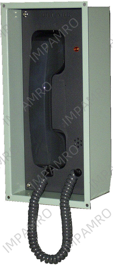 BATTERY TELEPHONE 1:1 NONWATER, PRF BUILTIN ON WALL ODC2783-1K