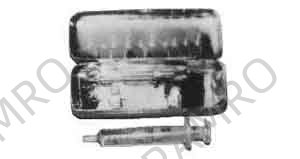 INJECTION SYRINGE 2 ML WITH METAL CASE