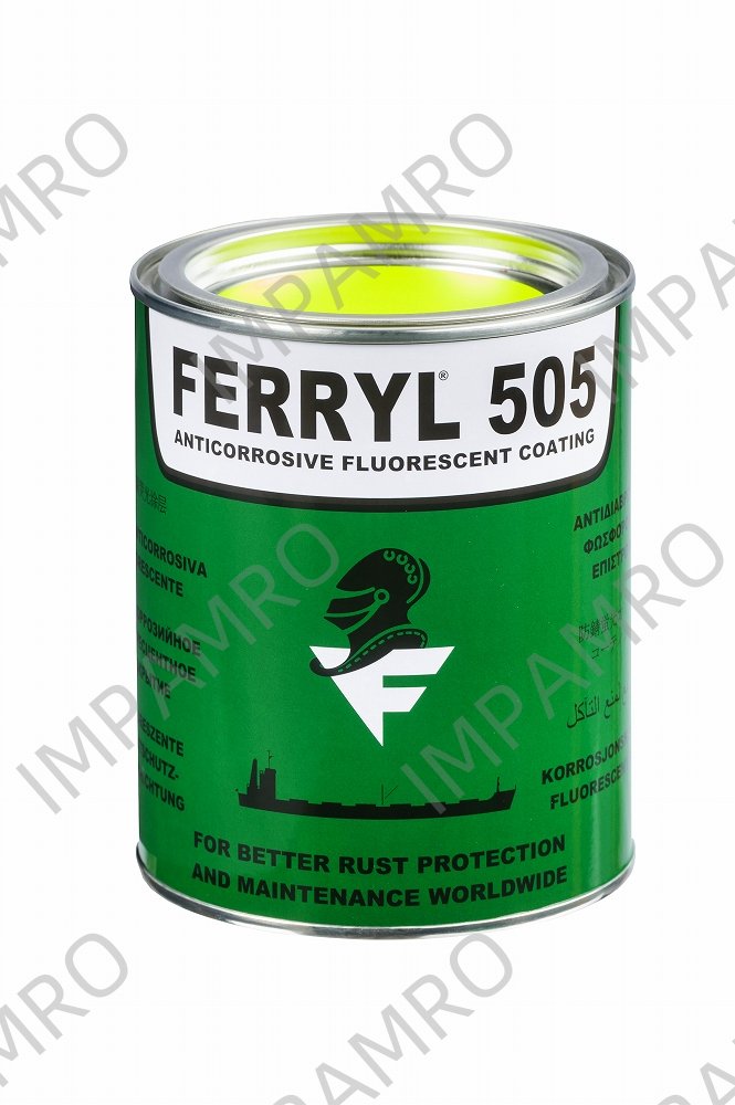 ANTICORROSIVE FLUORESCENT, COATING FERRYL 505 1KG