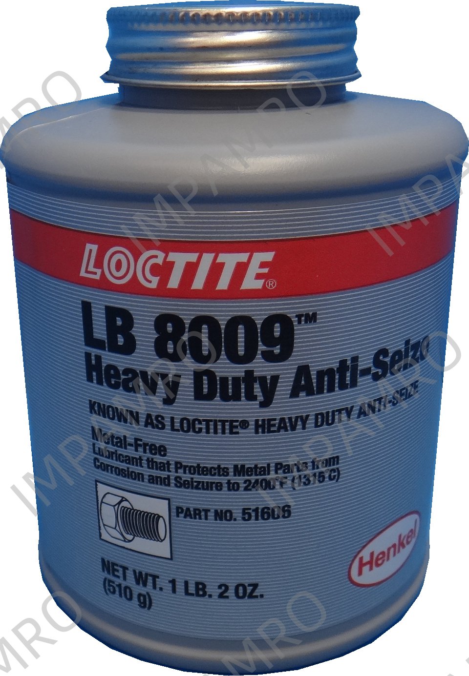 ANTI-SEIZE HEAVY DUTY LOCTITE, LB8009 BLACK 2.3LBS