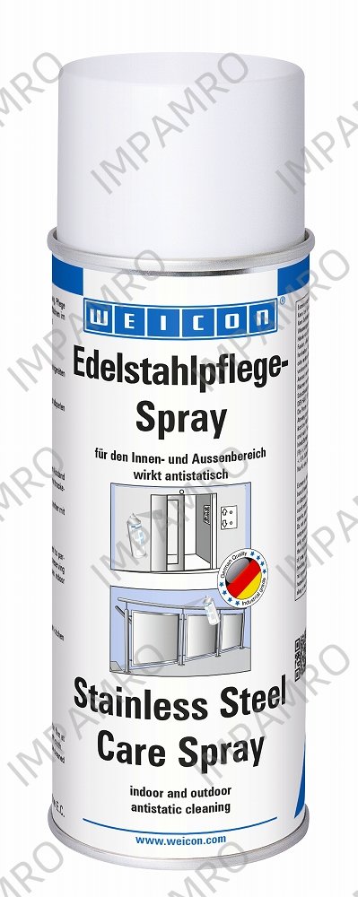 CLEANER SPRAY WEICON, STAINLESS STEEL CARE 400ML