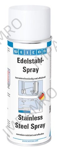 PROTECTION SPRAY WEICON, STAINLESS STEEL SPRAY 400ML