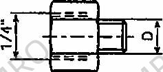 NIPPLE REDUCING 1/4 1021, FOR AUTO GREASE DISPENSER