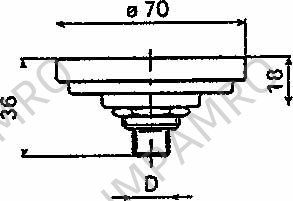 MOUNT SUPPORT FOR ALL SIZES, 2080 FOR AUTO GREASE DISPENSER
