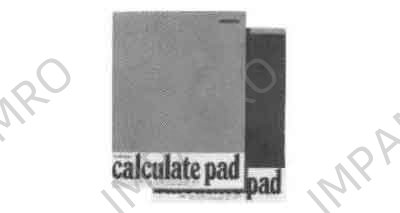 SCRATCH PAD LINED FINE A-4, 297X210MM