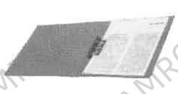FILE PLASTIC COVER W/LEVER, FASTENER B-5S 267X218X16MM