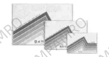 CARD HOLDER PLASTIC HARD CLEAR, B-3 369X520MM