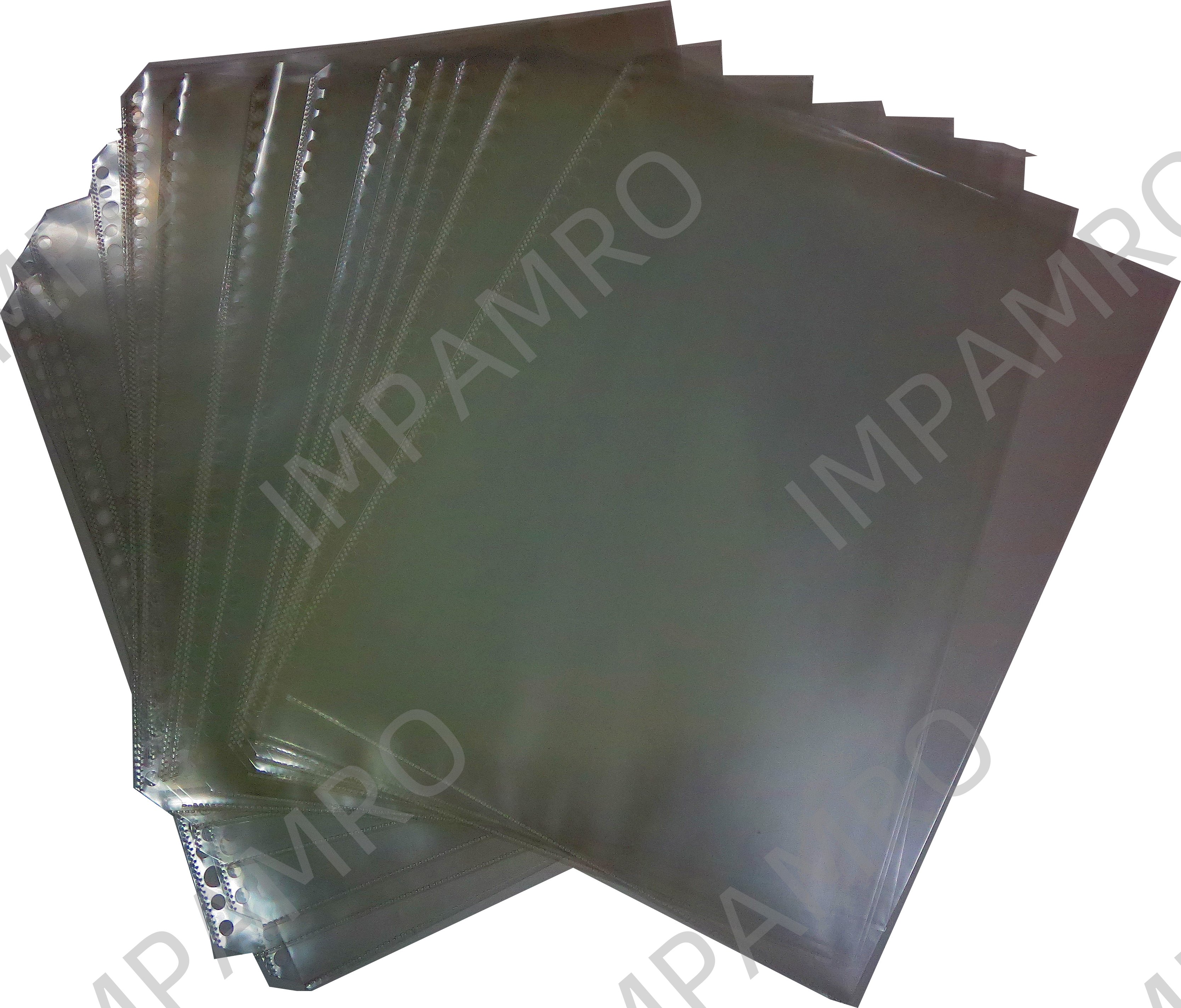 REFILLS FOR DISPLAY BOOK A-3, POCKET MULTI PUNCHED 10'S/PKT