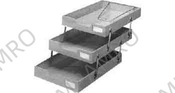 TRAY STEEL ST-2 DOUBLE