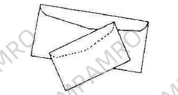 ENVELOPE WHITE SMALL 10'S