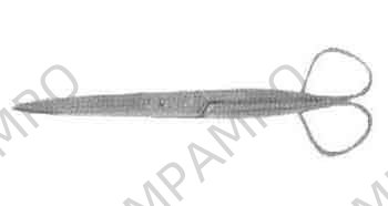 SCISSORS PAPER STAINLESS STEEL, OVERALL LENGTH 120MM