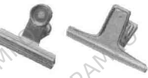 BULLDOG CLIP WITHOUT EYE 40MM