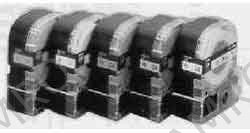 TAPE CARTRIDGE FOR"TEPRA" TAPE, WRITER 9MM BLUE W/BLACK LTR