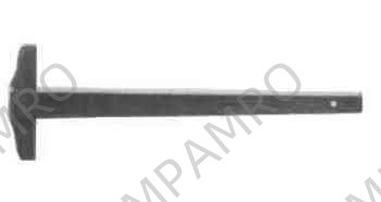 T-SQUARE ONE SIDE TRANSPARENT, 600MM
