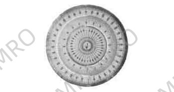 PROTRACTOR PLASTIC 360DEG, 135MM DIAM