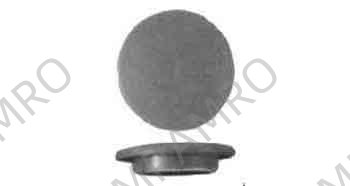 MAGNET PAPER HOLDING, 15MM DIAM RED