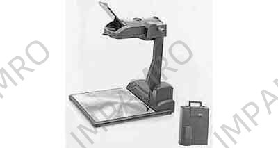 OVERHEAD PROJECTOR PORTABLE, 100V 360W HALOGEN LAMP