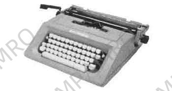 TYPEWRITER PORTABLE MANUAL, 310MM ELITE