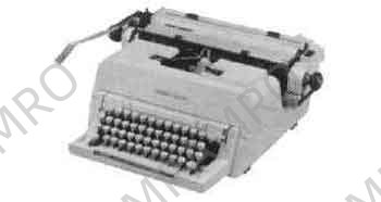 TYPEWRITER OFFICE MANUAL, 490MM PICA
