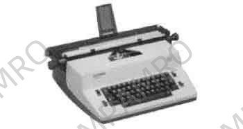 TYPEWRITER OFFICE ELECTRIC, 490MM PICA AC110V