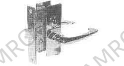 INDICATOR MORTISE LATCH, WITH LEVER HANDLE OHS#2220