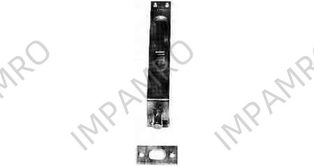 FLASH BOLT FOR DOOR STAINLESS, 148.5X22MM