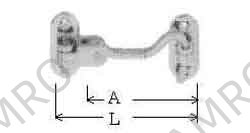 SILENT DOOR HOOK, HOOK LENGTH 200MM