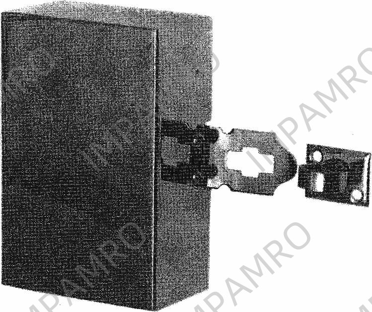 SEAL PLATE & COVER S. STEEL, 60X30X90MM FOR BOND STORE ROOM
