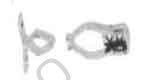 CABINET CATCH PHOSPHOR BRONZE, C-TYPE