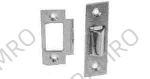 FRICTION LATCH CABINET DOOR, 19X53MM