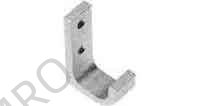 COAT HOOK C-TYPE ALUM ALLOY, 18X62MM