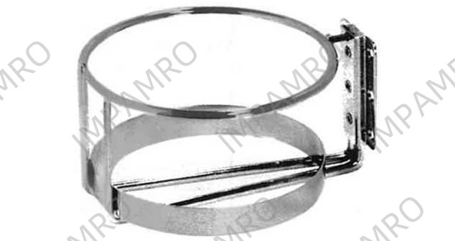 THERMOS HOLDER STAINLESS, ID160XDEPTH120MM