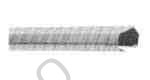 CURTAIN RAIL STAINLESS STEEL, 2MTR