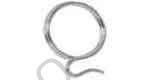 CURTAIN RING STAINLESS STEEL, DIAM 35MM