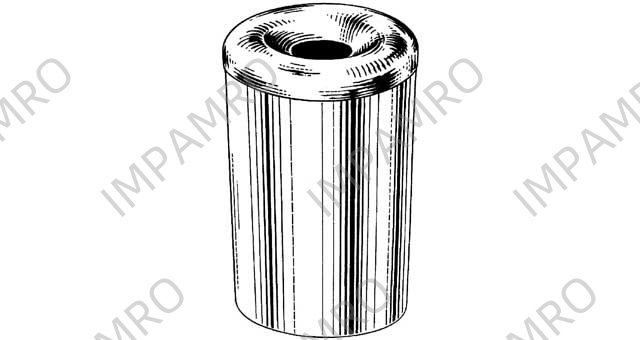 BUCKET WASTE W/FIRE RING, 15 LTR SCHWEPPER #7947N