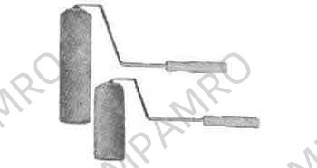 PAINT ROLLER ACRYLIC 180MM, WIDTH COMPLETE WITH HANDLE