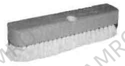 510623 BRUSH SWEEPING SOFT BRISTLE, W300MM WITH LONG HANDLE