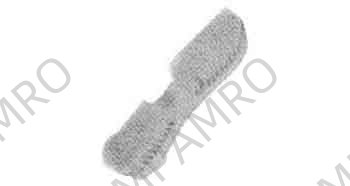 510657 BRUSH HAND SCRUB WHITE HAIR, POINTED