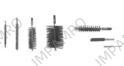 510701 BRUSH TUBE STEEL CONDENSER, 10MM X 1/4" MALE THREAD