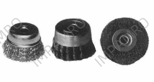 BRUSH WIRE WHEEL STANDARD, 200MMX3/4"