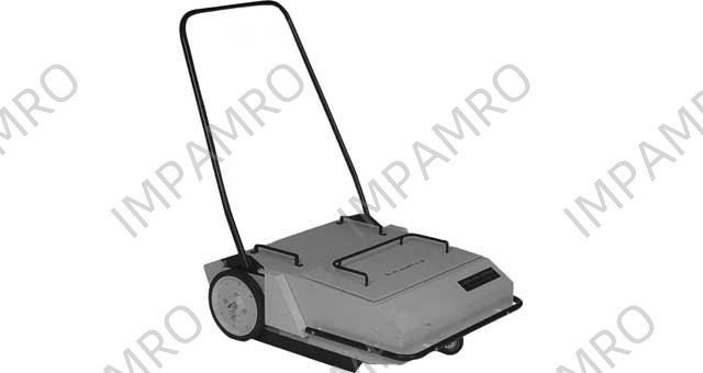 FLOOR SWEEPER MANUAL, ROUND BRUSH 1650H2/HOUR