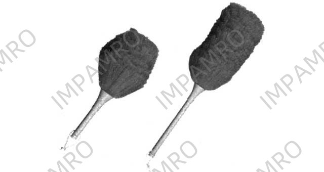BRUSH DUSTER FIXED HANDLE, POLYPROPYLENE STRING OL:440MM