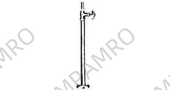 WATER SUPPLY W/STOP TL4D1FU, 1/2" DISTANCE END/END 706MM