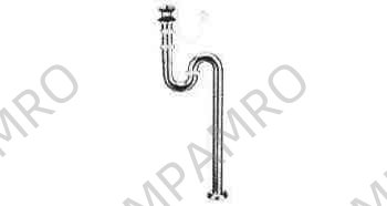 S-TRAP 1-1/4" W/PLUG & CHAIN, T6BMS